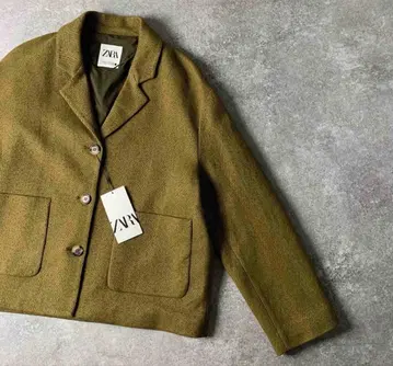 새상품 [ 자라 ] ZARA 헤링본 자켓 아우터
