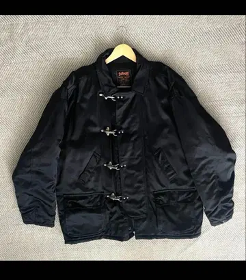 Schott 985-31 블랙 파이어맨 자켓 XL