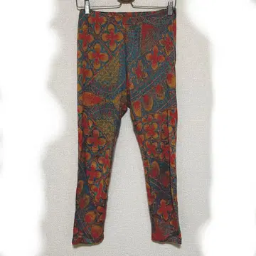 호아나 데 알코 냐안두티 패턴 레깅스