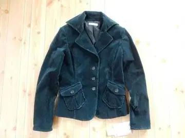 블레스 오바 코듀로이 자켓 M 피콕 그린