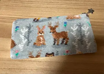 페이러 플랫 파우치 윈터 애니멀즈