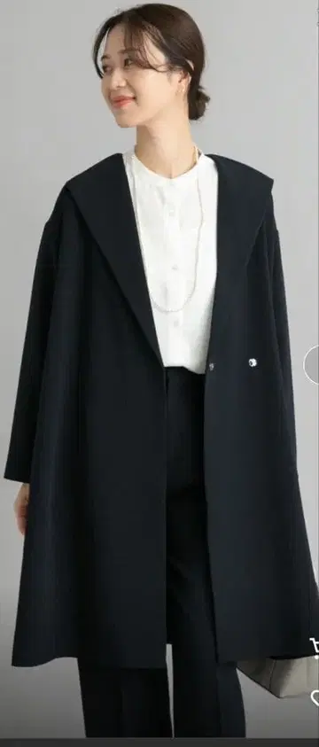 URBAN RESEARCH DOORS 더블 크로스 가운 코트