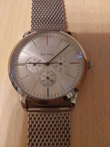 Paul Smith 손목시계 실버 메쉬
