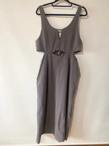 Eimee Law 그레이 컷 아웃 원피스 38