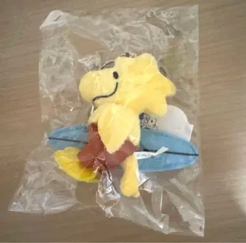 [ 새상품 ] 스누피 서프샵 우드스탁 스냅링 마스코트