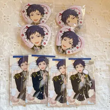 앙스타 후시미 유즈루 스타포니 캔뱃지 카드 세트