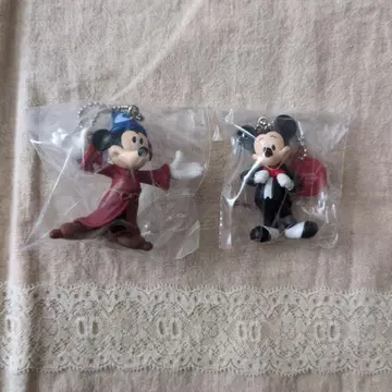 디즈니 미키 판타지아 복권 미니 피규어 참 Disney