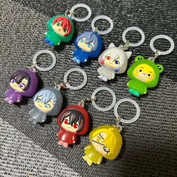 컬러풀 피치 가챠가챠 참 키링