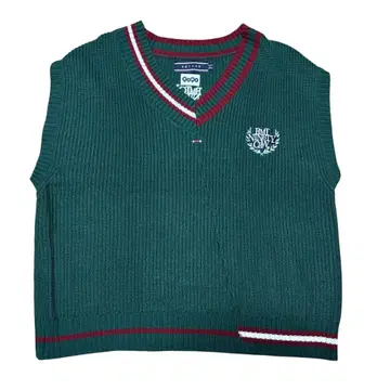 9090 X RMTC 니트 베스트 콜라보 XL 그린