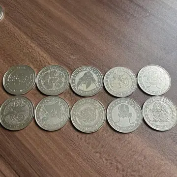 포켓몬 배틀 코인 10개 세트