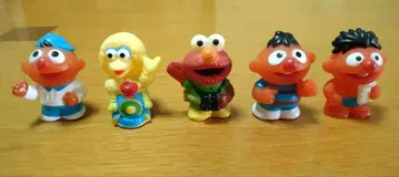 세서미 스트릿 손가락 인형 5개 세트