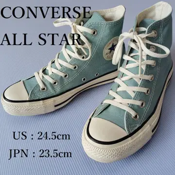컨버스 올스타 번트 컬러즈 HI JPN 23.5cm 블루
