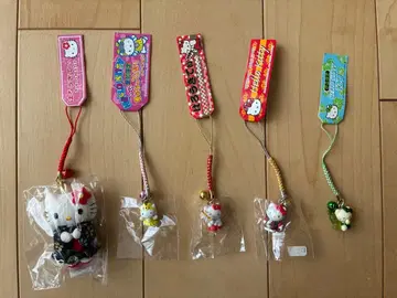[ 단종 ] 지역 한정 헬로키티 스트랩 5개 세트