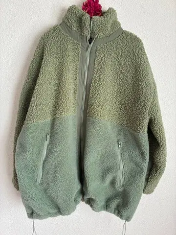 그린 보아 자켓 풀 집업