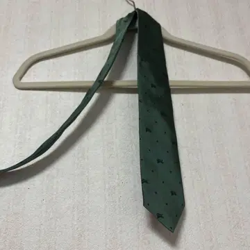 BISONTE 그린 컬러 넥타이