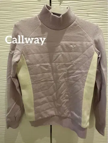 [겨울용] 따뜻한 한국 Callaway 하이넥 스웨터
