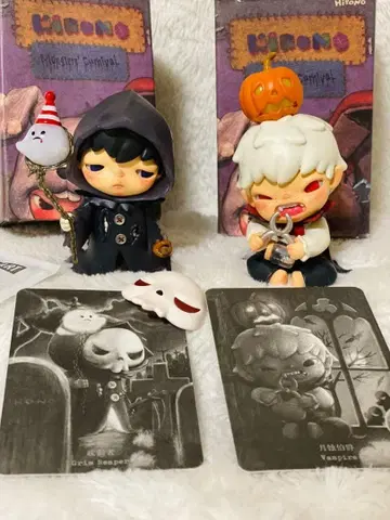 Hirono popmart 몬스터즈 카니발 2 세트