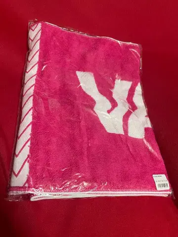[ Dead stock ] Vaundy 핑크 로고 타월 미개봉