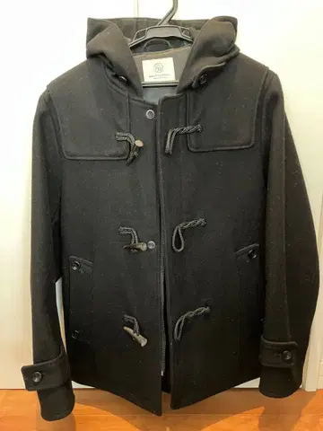 BEAUTY & YOUTH 유나이티드 애로우즈 블랙 더플 코트