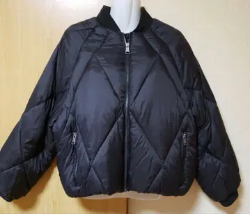 ZARA 퀼팅 봄버 자켓