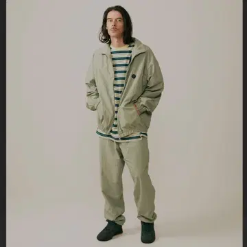 NNBF 나일론 팬츠 라이트 그린 M