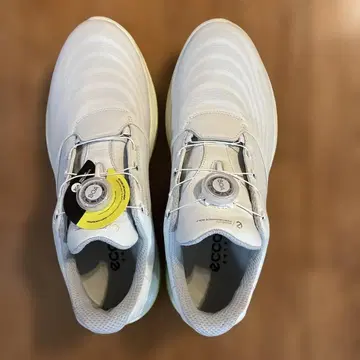 ECCO 골프화 BOA 핏 화이트