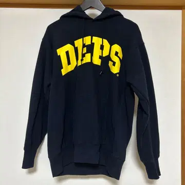 deps 후드 부착 후드티 L 네이비