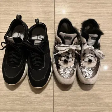 루코라인 스니커즈 2켤레 24.5 새상품급