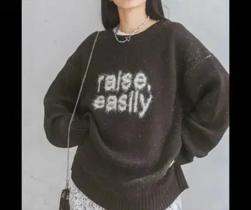 미사용 JEANASIS 5G float 로고 BIG 풀오버