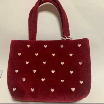 페이러 러브러리 하트 토트백