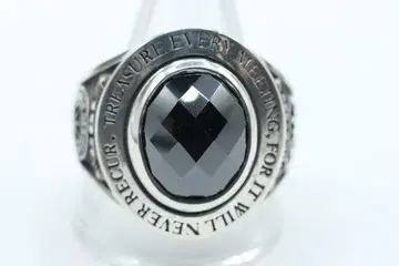 중고 컨디션 최상 23호 Dr Monroe 칼리지 반지 (대) 블랙