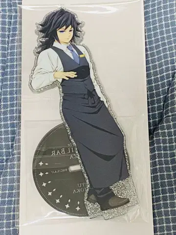 귀멸의 칼날 모크테일 바 양면 아크릴 스탠드 토미오카 기유