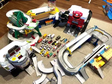 토미카 소방, 경찰, 고속, 입체 주차장, 산길 5점 묶음 판매