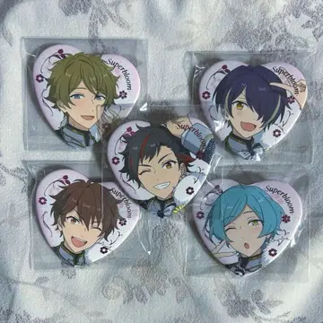 앙스타 유성대 스타포니 하트 캔뱃지 전원