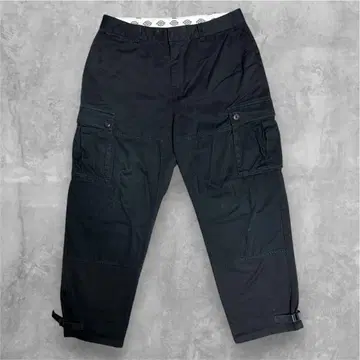 디키즈 Dickies 카고 팬츠 워크 팬츠 블랙 구제 의류