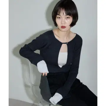 leimn 딥 V넥 상의 / 니트탑
