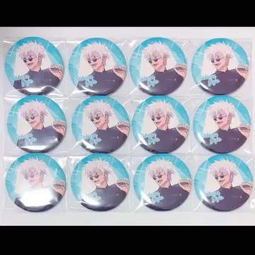 주술회전 고죠 사토루 AnimeJapan AJ 캔뱃지 캔배