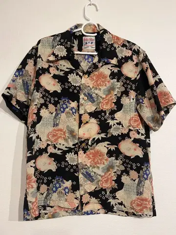 Studio dartisan 꽃무늬 하와이안 셔츠 size M
