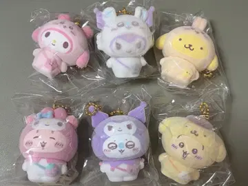 치이카와 산리오 시크릿 플로키 마스코트 참