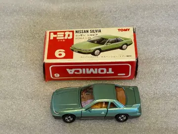 빨간 상자 토미카 6 닛산 실비아 일본제 미사용