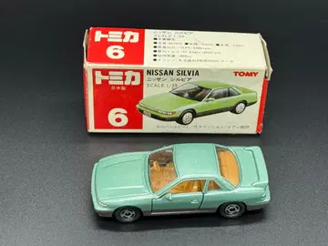 빨간 상자 토미카 6 닛산 실비아 일본제 미사용