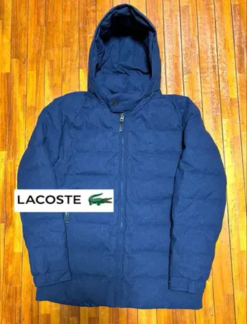 LACOSTE 라코스테 울 라이크 다운 자켓 네이비 50