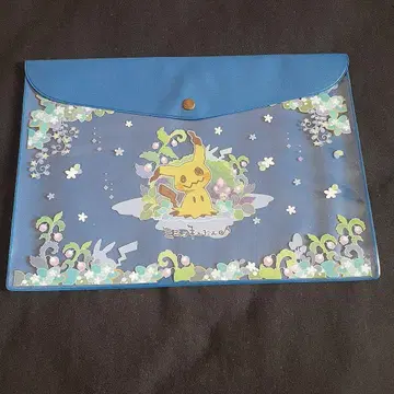 포켓몬 미미큐야 플랫 파우치 포켓몬 센터 초레어