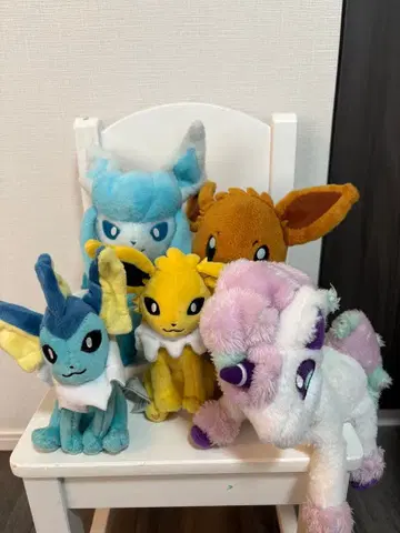 포켓몬스터 봉제 인형 5개 세트 포켓몬 센터