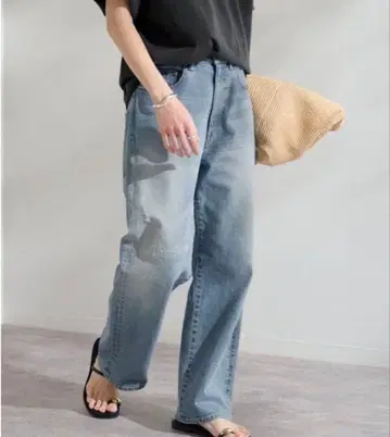 [ FRAMeWORK ] 데님 스트레이트 팬츠