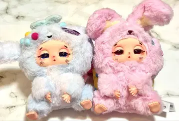 Baby three doudou 네무네무 시리즈 선 귀 토끼 & 강아지