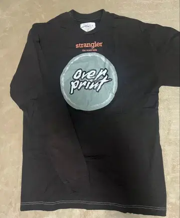 Over print 오버프린트 롱T sizeL