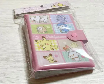 포켓피스 씰 바인더 포켓몬 씰북 피카츄 팽도리