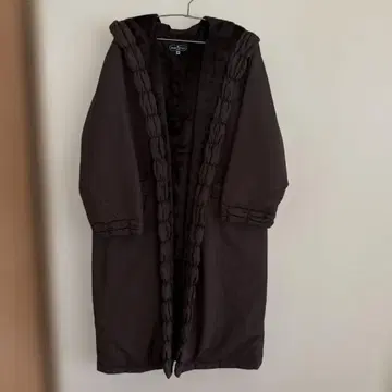 빅 사이즈 Bruno Mattielli 후드 부착 롱 코트 LL 사이즈