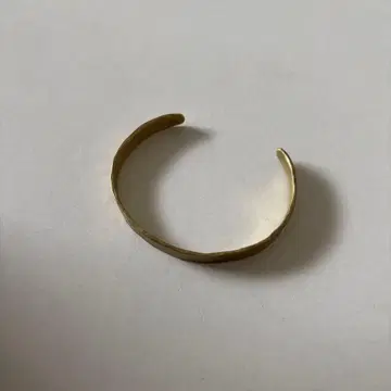 [미사용] chahat 와이드 뱅글 chahat 놋쇠 팔찌